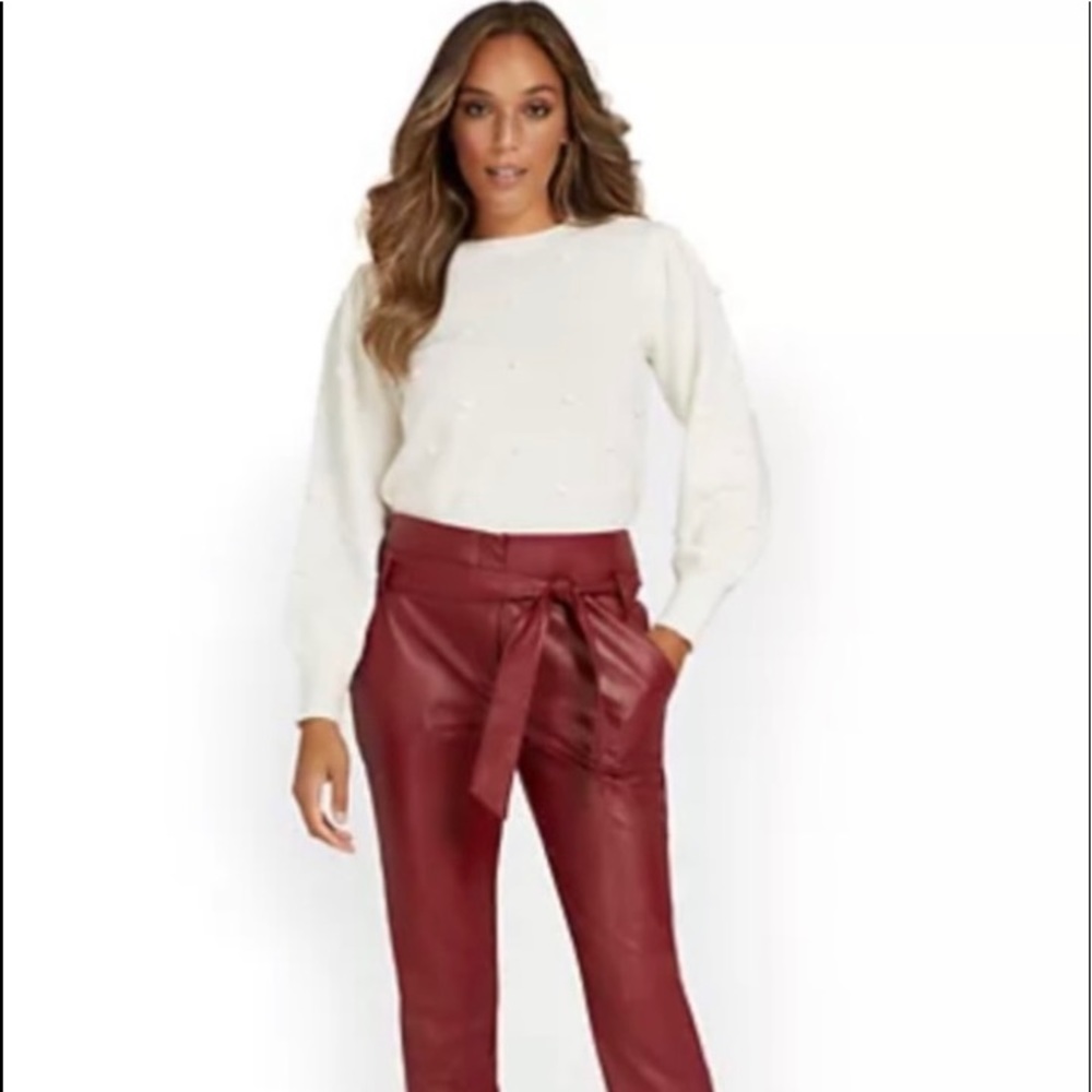 New York & Company Faux Skinny Leg Pants